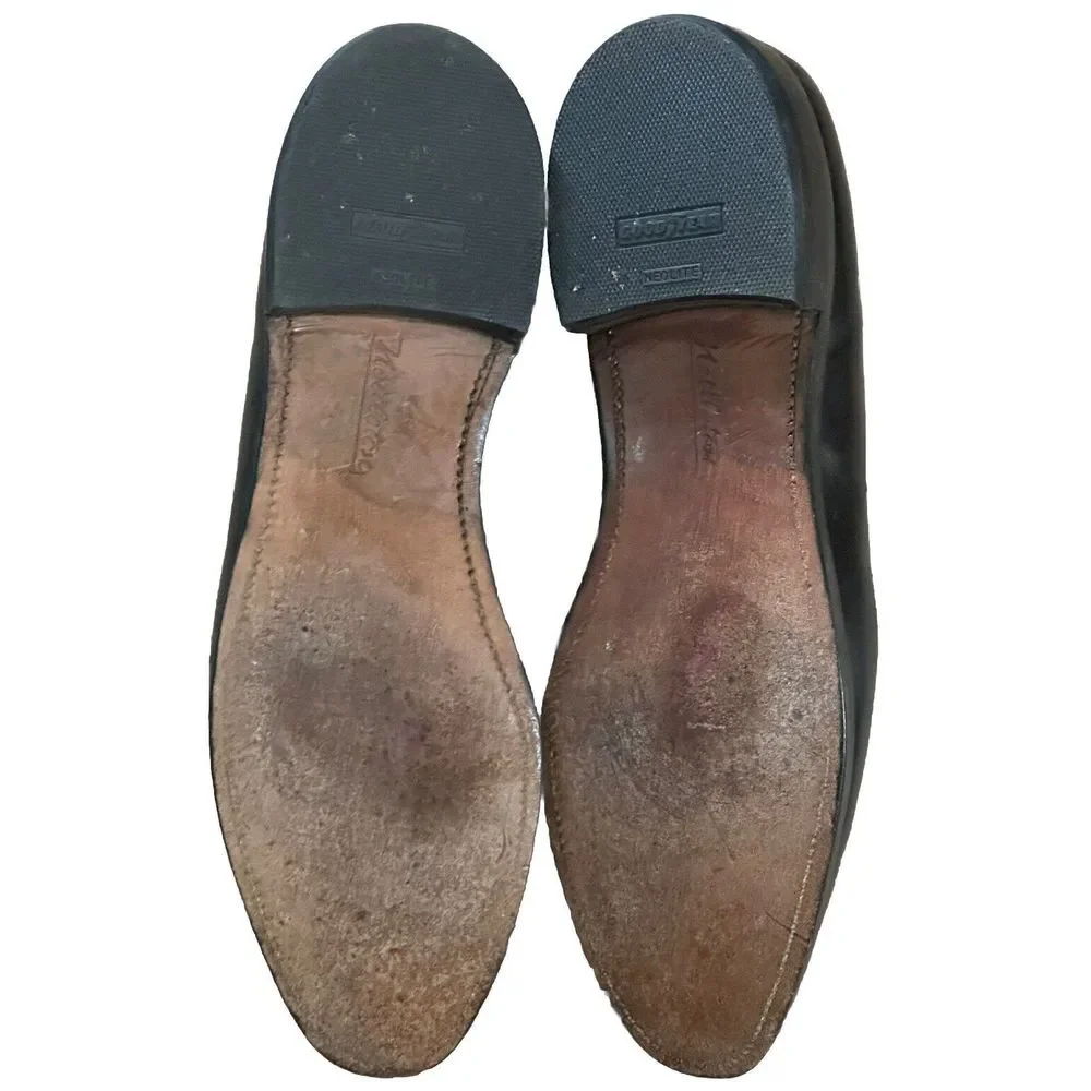 Nettleton Traditionals Algonquin‎ Black Split Toe Derby Dress Shoes 12